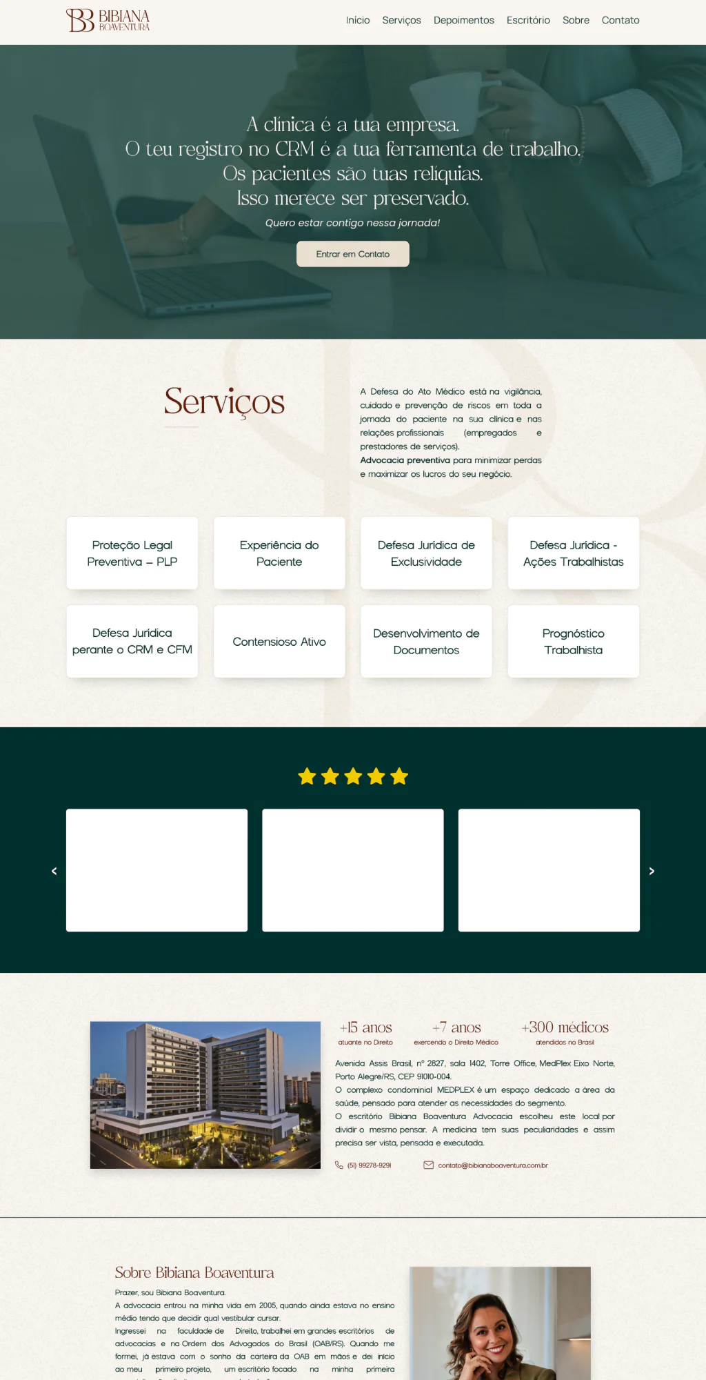 Acesso: https://bibianaboaventura.com.br